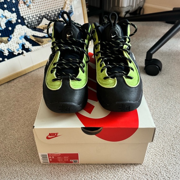 Stüssy x Nike Air Penny 2 - Size Men’s 6.5 - Picture 4 of 6